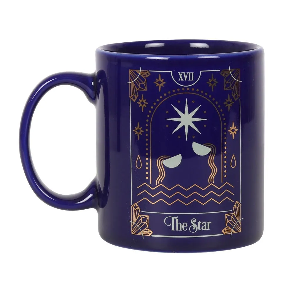 11 oz Ceramic Tarot Card Mug - The Star