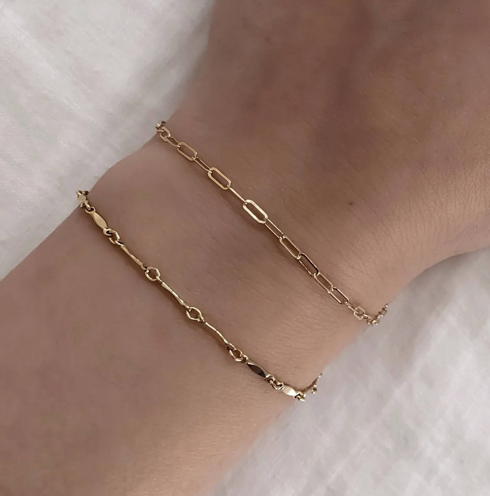 14K Eze Link Bracelet