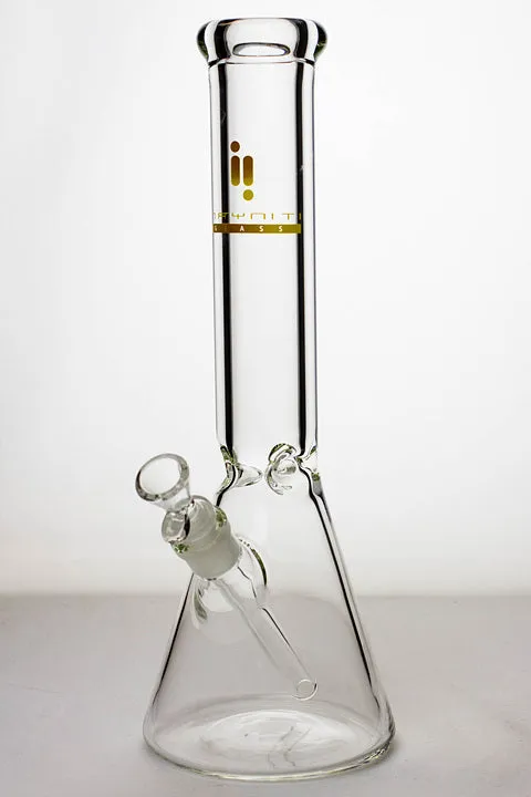 14" infyniti 9 mm beaker glass water bong