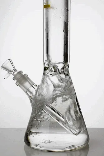 14" infyniti 9 mm beaker glass water bong