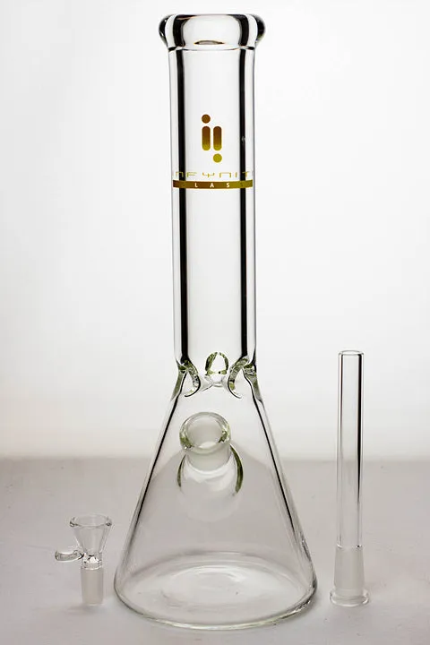 14" infyniti 9 mm beaker glass water bong