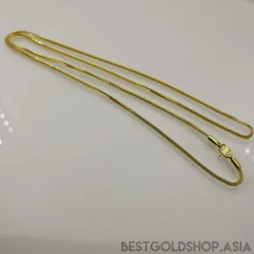 22k / 916 Gold Solid Box Necklace