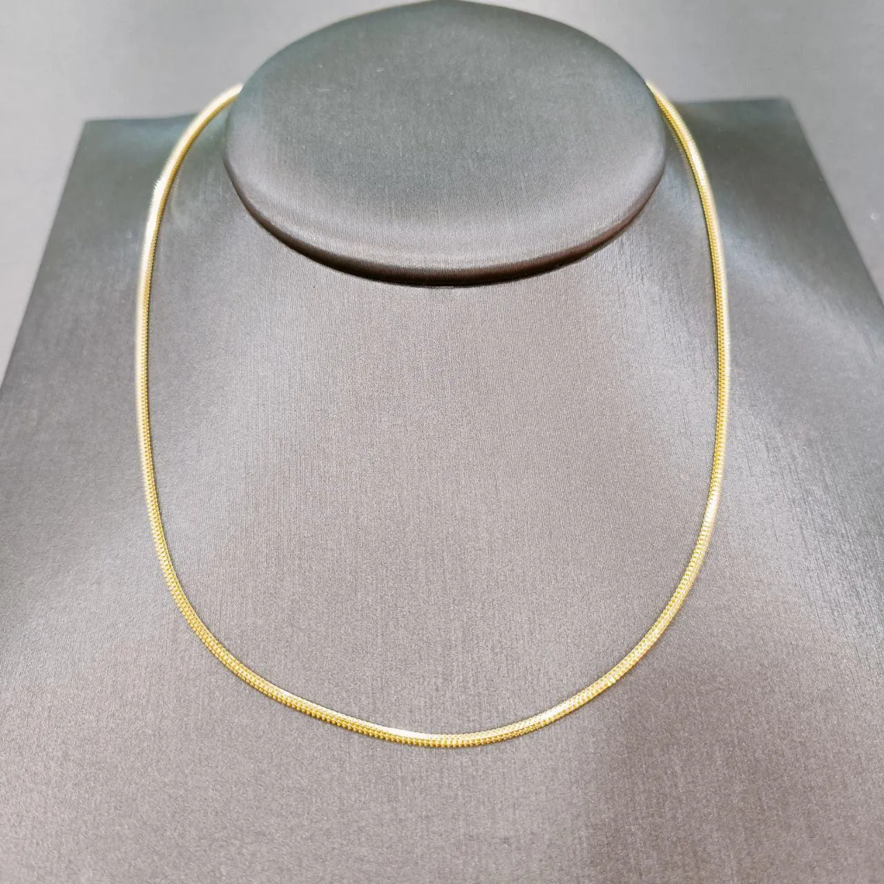 22k / 916 Gold Solid Box Necklace