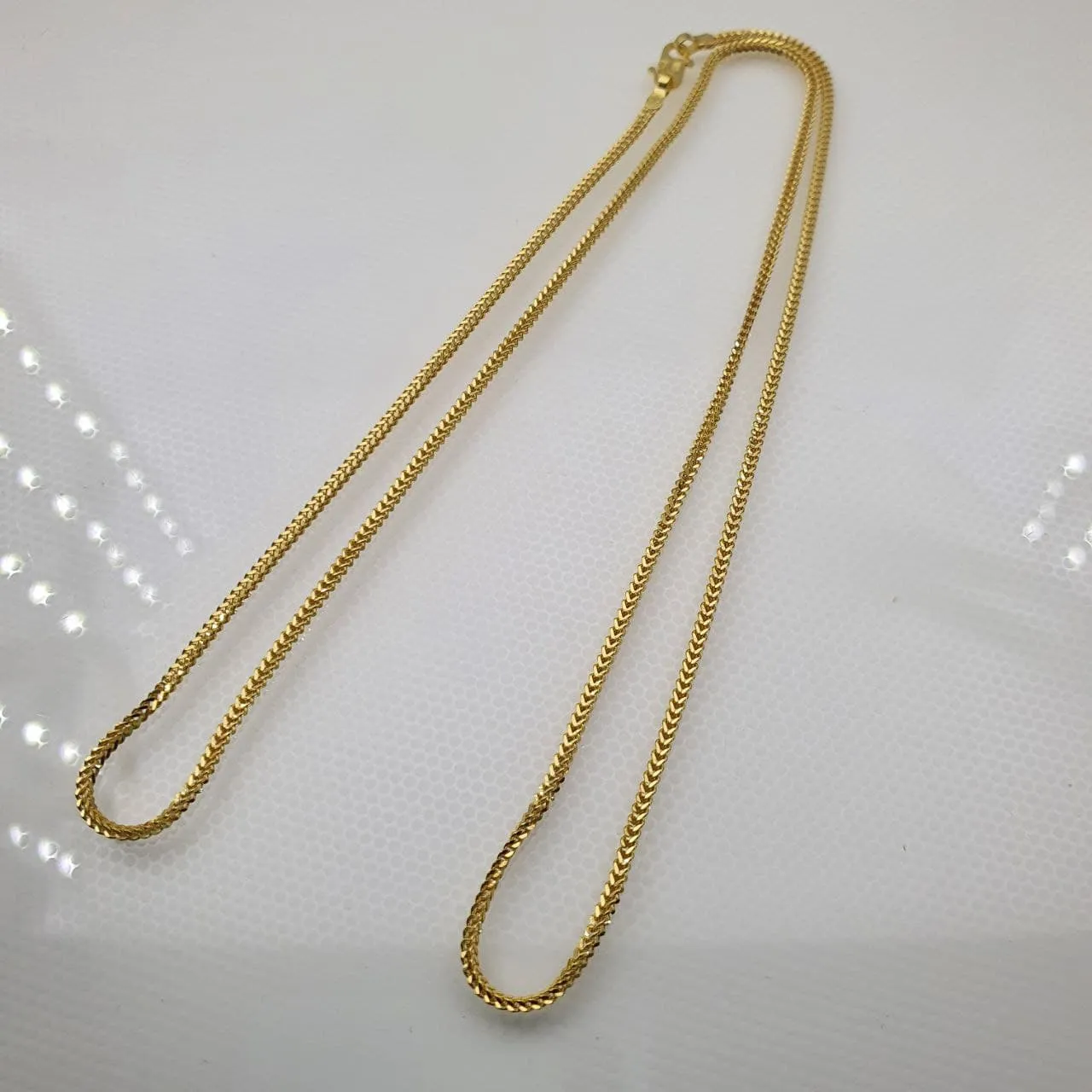 22k / 916 Gold Solid Box Necklace