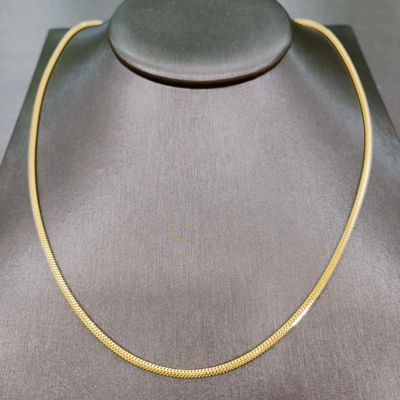 22k / 916 Gold Solid Box Necklace