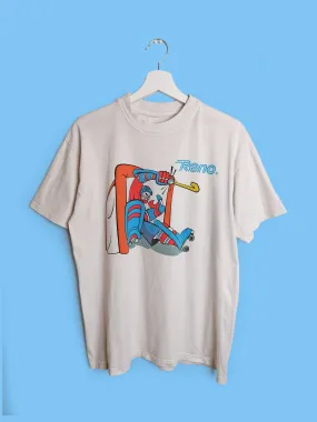 90's Retro Rollerblade Hockey Reno Switzerland T-shirt - size S-M