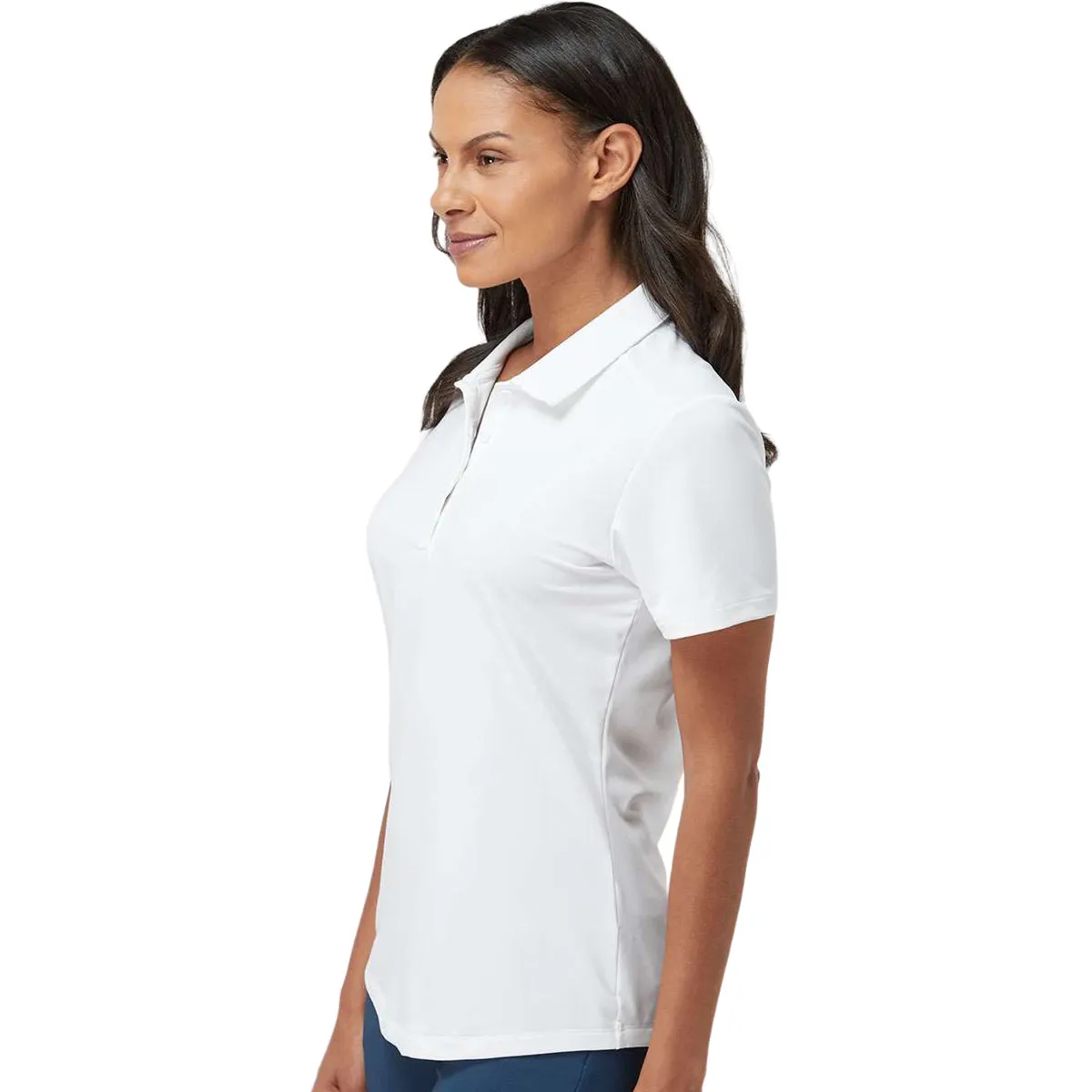 Adidas Women's White Ultimate Solid Polo