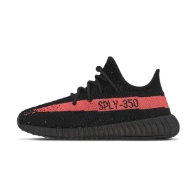 adidas Yeezy Boost 350 V2 Kids Core Black Red