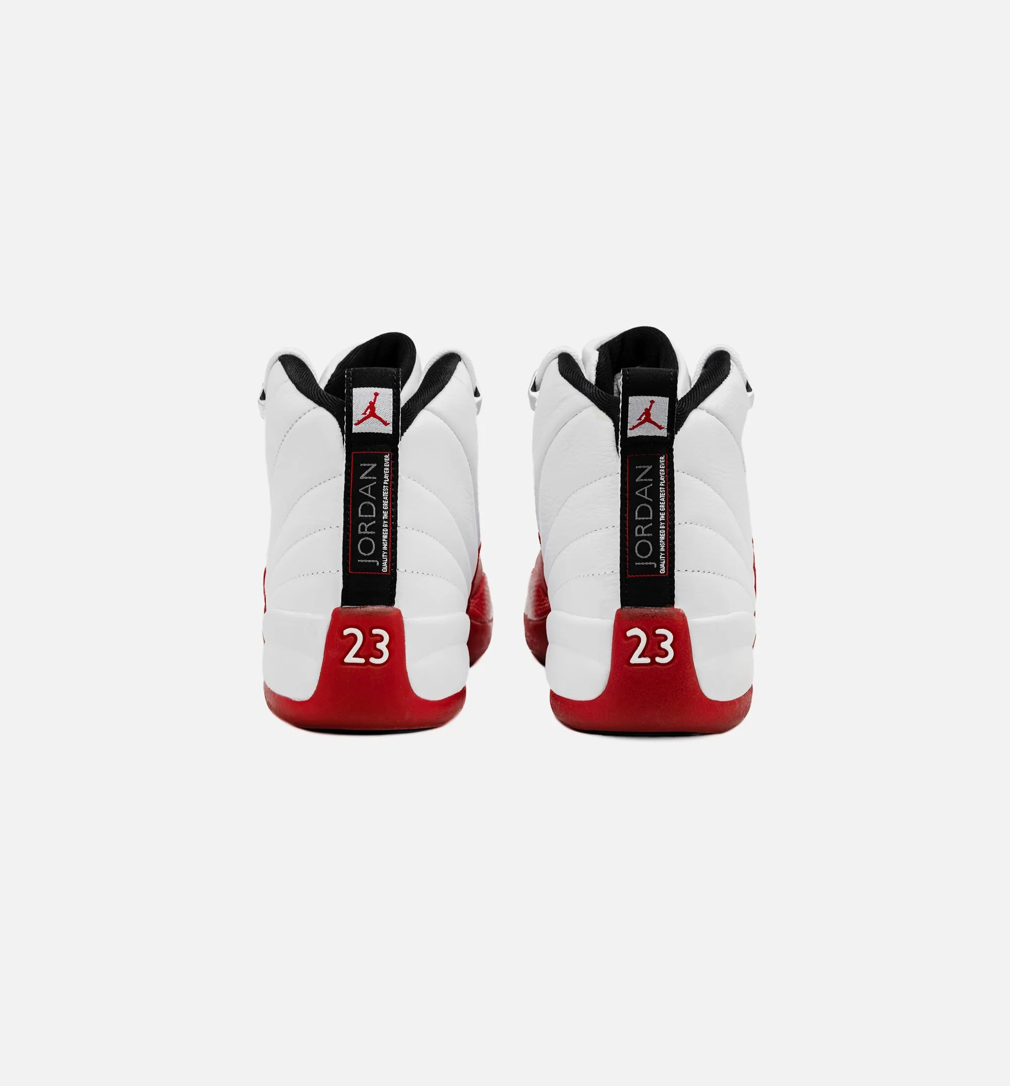 Air Jordan 12 Retro Cherry Grade School Lifestyle Shoe - Cherry Red