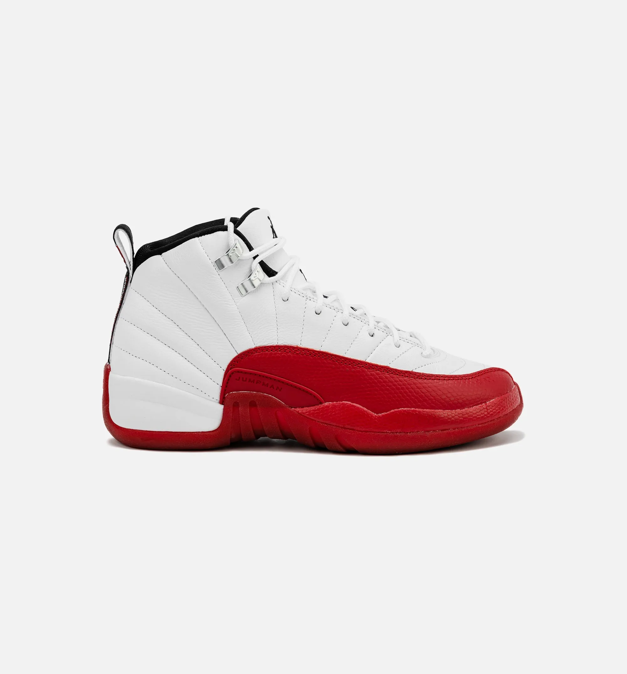 Air Jordan 12 Retro Cherry Grade School Lifestyle Shoe - Cherry Red