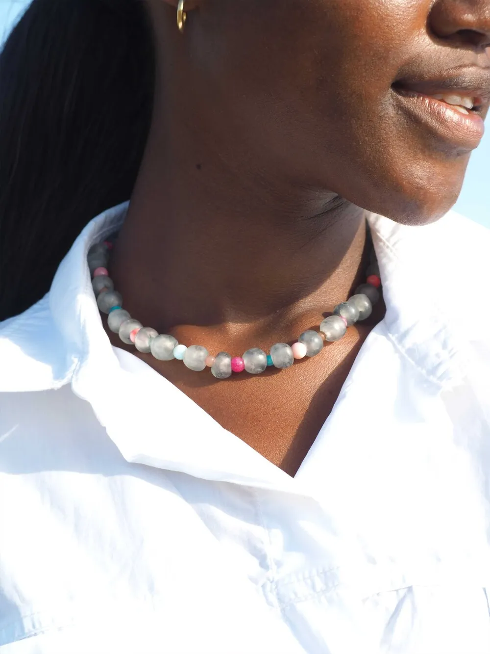 AKEKETE Adekye Beaded Necklace (Unique Piece)