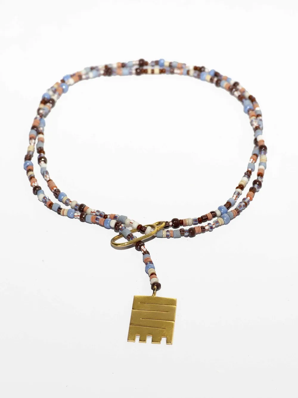 AKETEKETE Abrabo Beaded Necklace