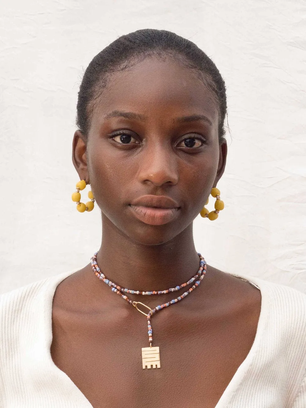 AKETEKETE Abrabo Beaded Necklace