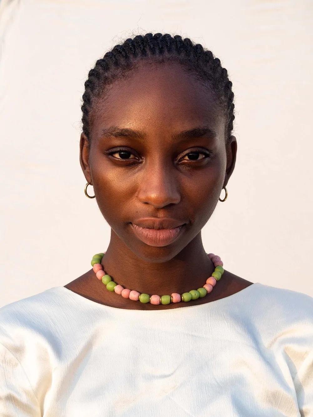 AKETEKETE Dehye Krobo Beaded Necklace