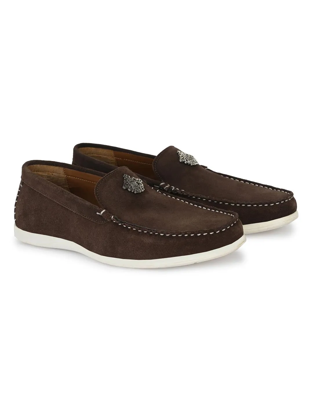 Alberto Torresi Occasional Wear Genuine Suede Leather Loafers For Men