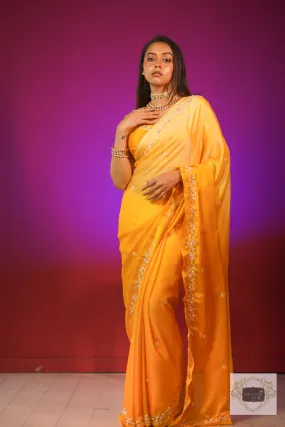 Amber Radience Ombre Chandani Saree