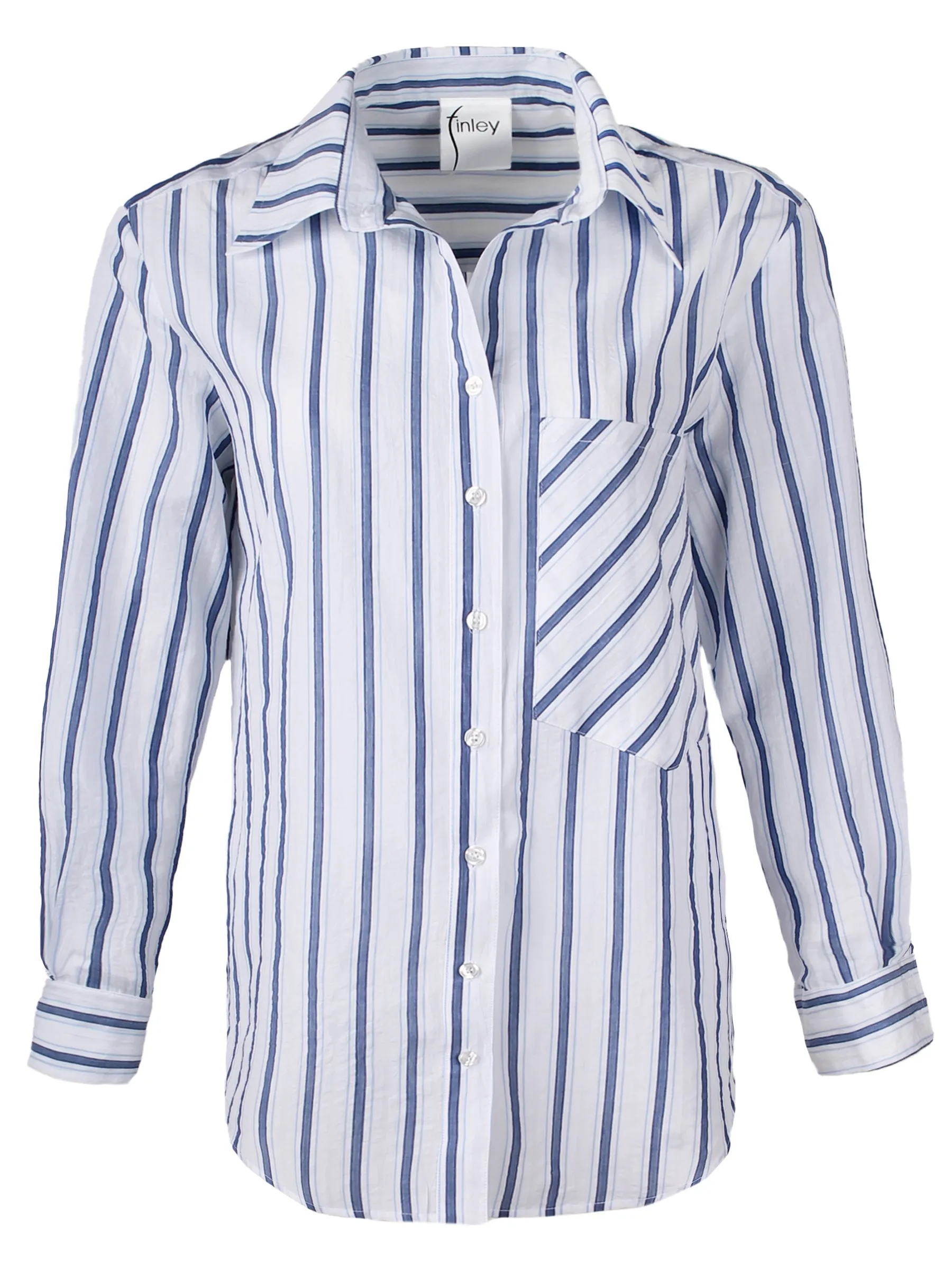 Andie Shirt Blue Seaworthy Stripe