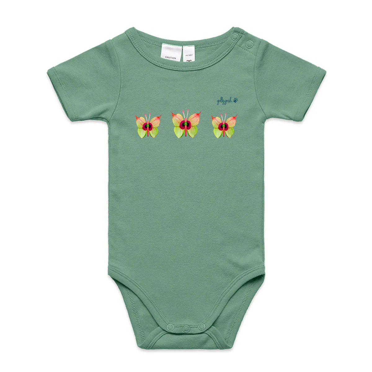 Anthurium Butterflies - Infant Baby Grow