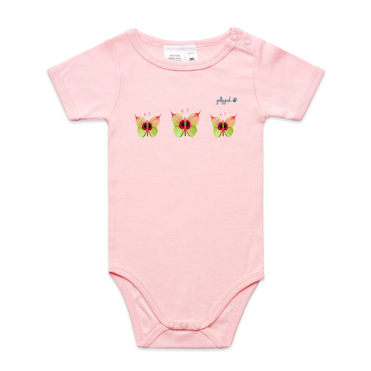 Anthurium Butterflies - Infant Baby Grow