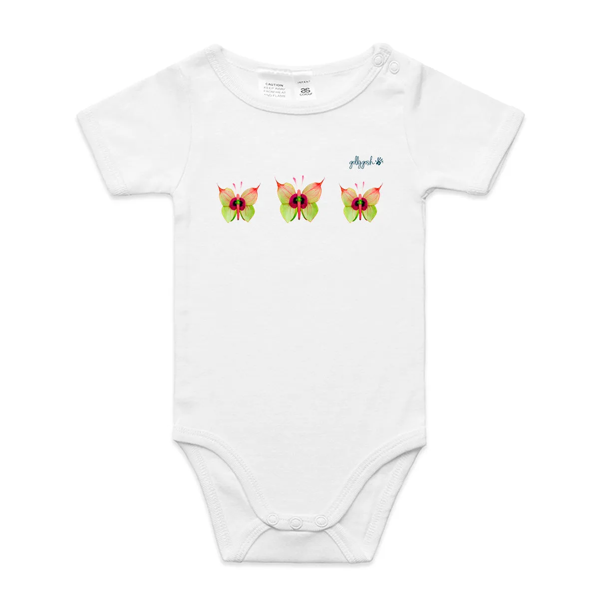 Anthurium Butterflies - Infant Baby Grow