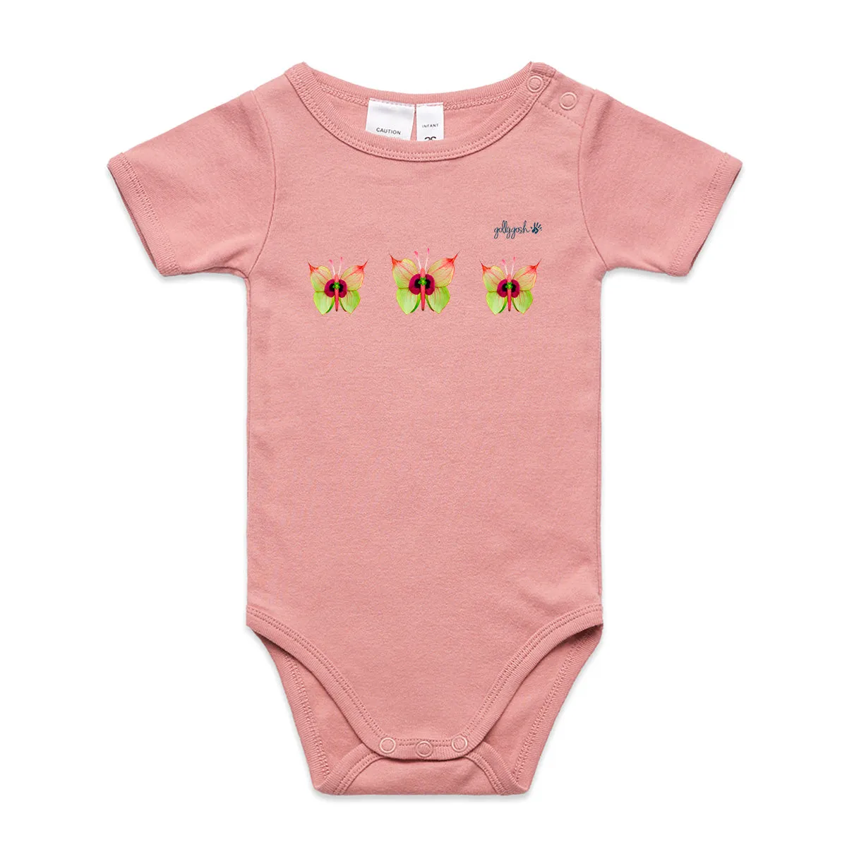 Anthurium Butterflies - Infant Baby Grow