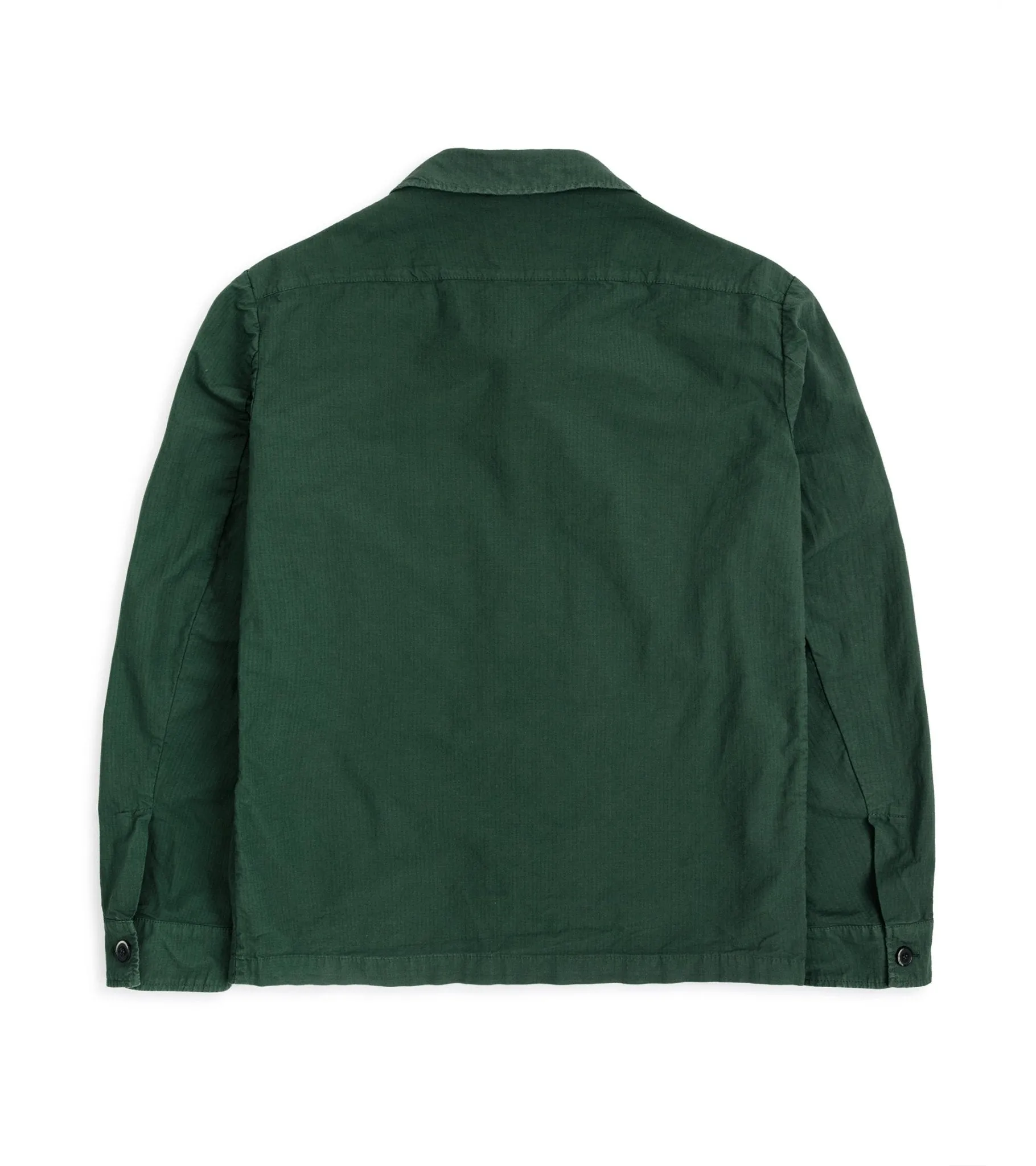 Barena Desco Mariol Ripstop Overshirt: Green