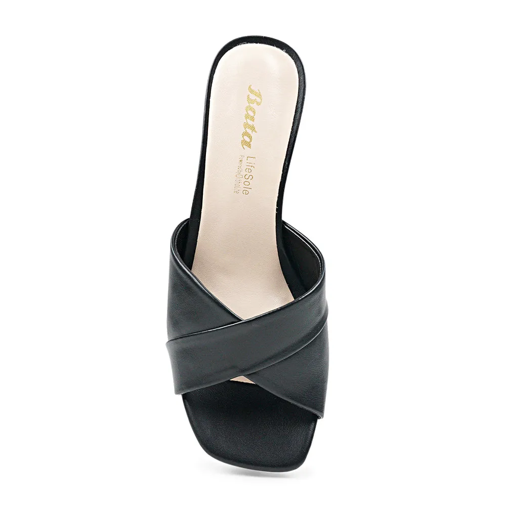 Bata ZYLYN Low-Block Slip-On Heel Sandal