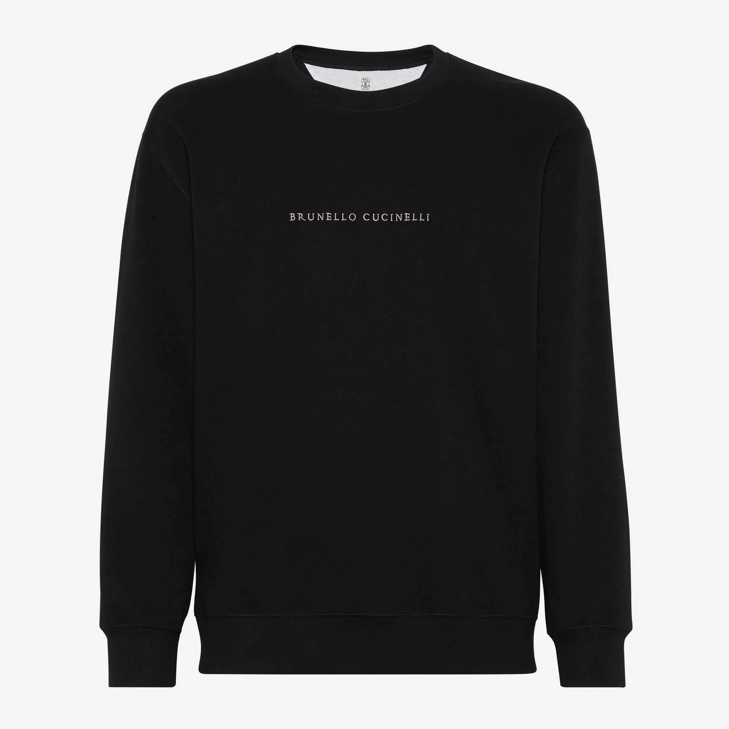 Brunello Cucinelli Embroidered Logo Sweatshirt