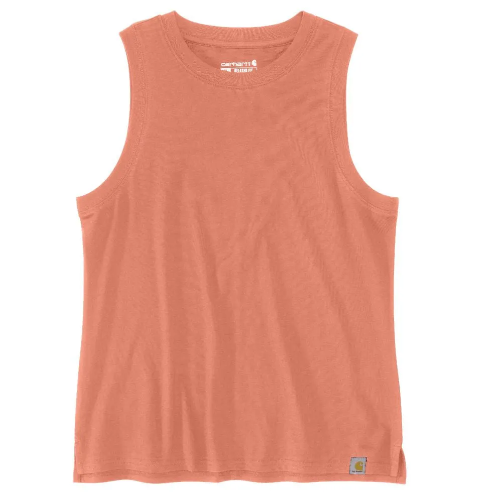 'Carhartt' Women's 'Tencel Fiber Series' Lightweight Tank - Fresh Salmon