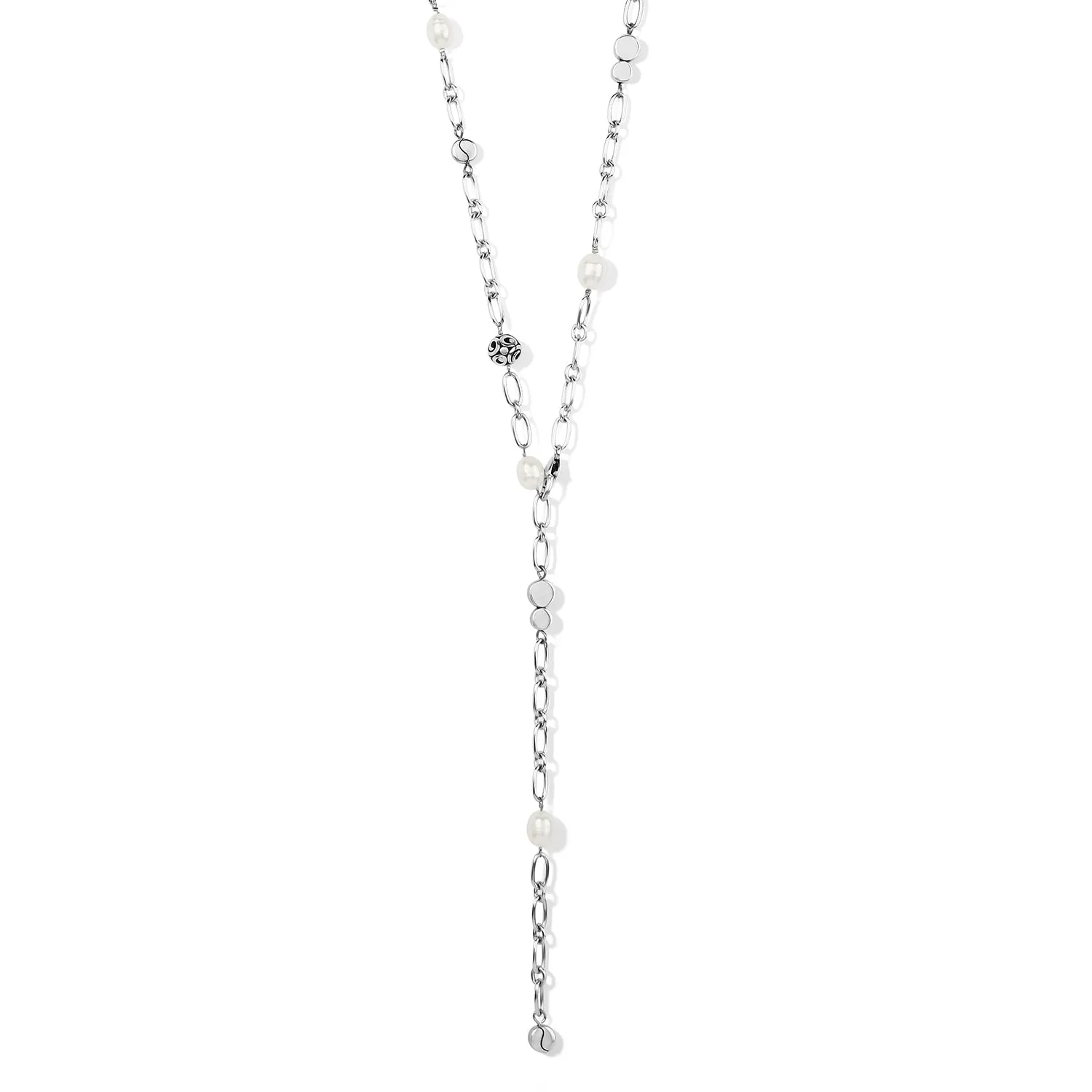 Contempo Pearl Adaptable Y Long Necklace