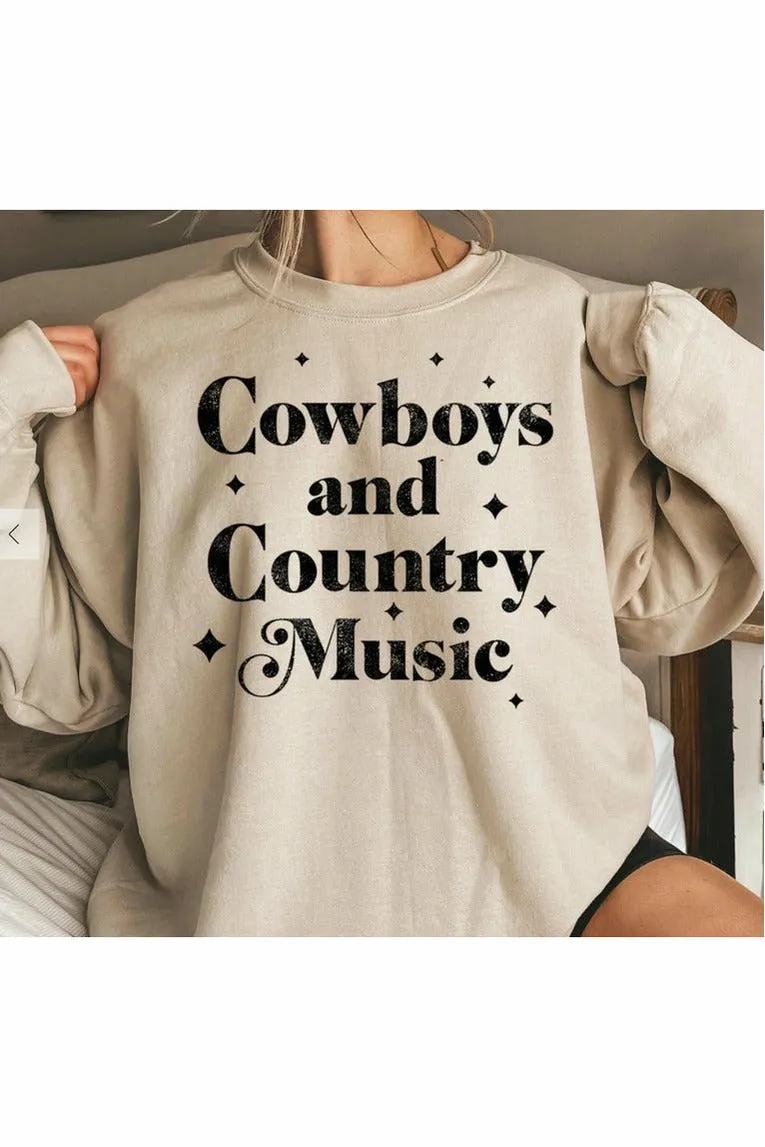 Cowboys & Country Music Sweatshirt