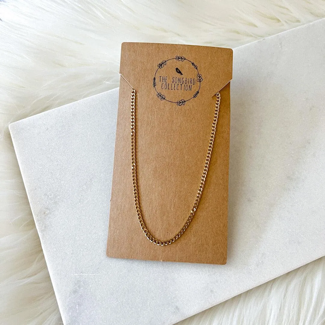 Cuban Curb Chain Necklace - LAST CHANCE!