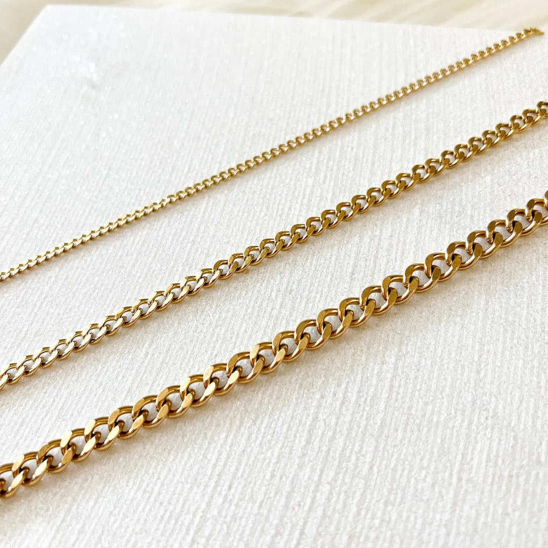 Cuban Curb Chain Necklace - LAST CHANCE!