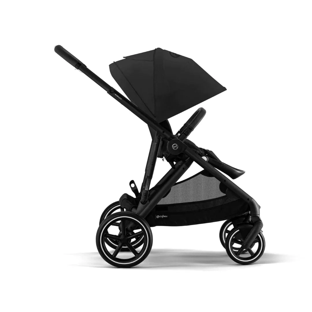 Cybex Gazelle S Double Tandem Pushchair - Black / Moon Black