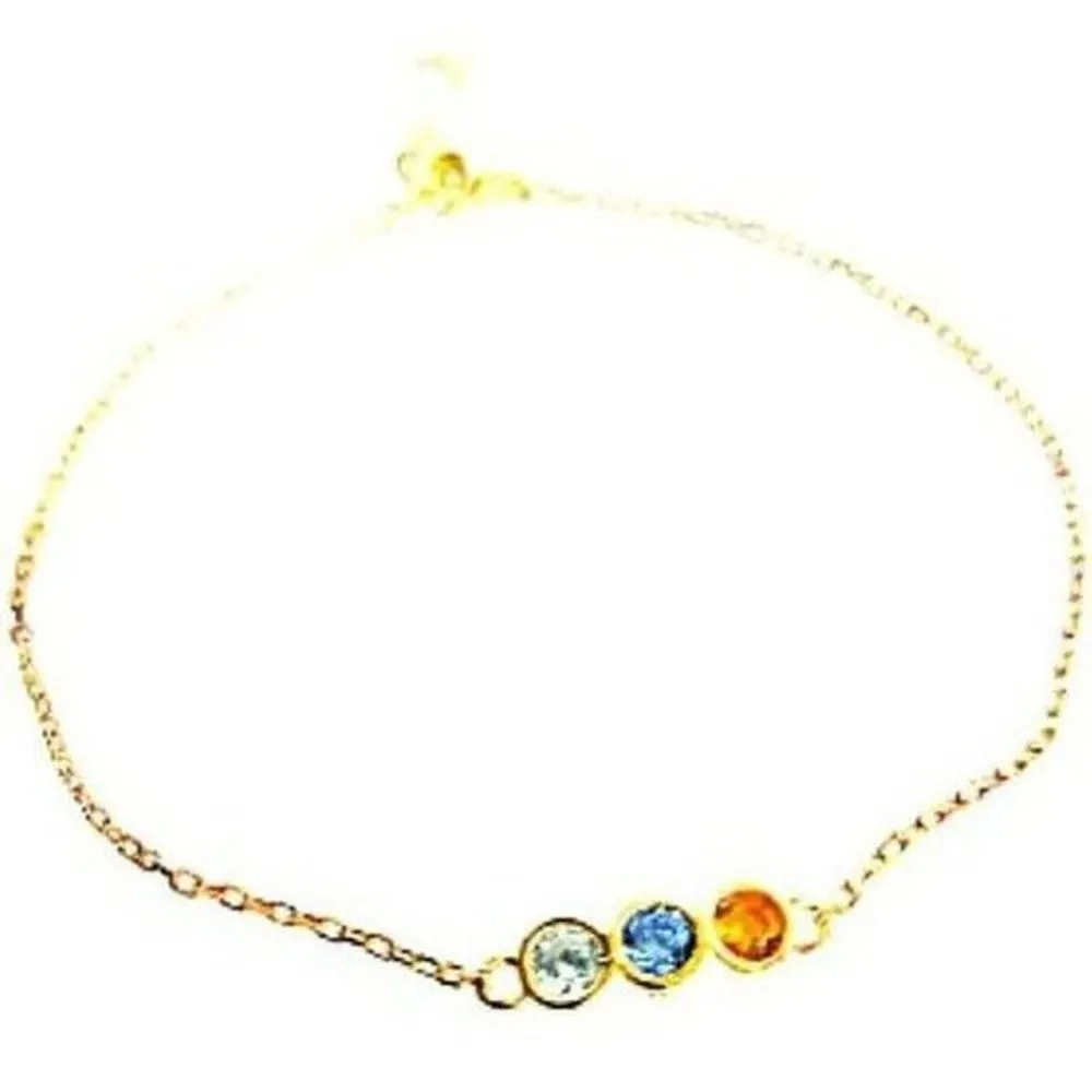 December Birthstone Bracelet