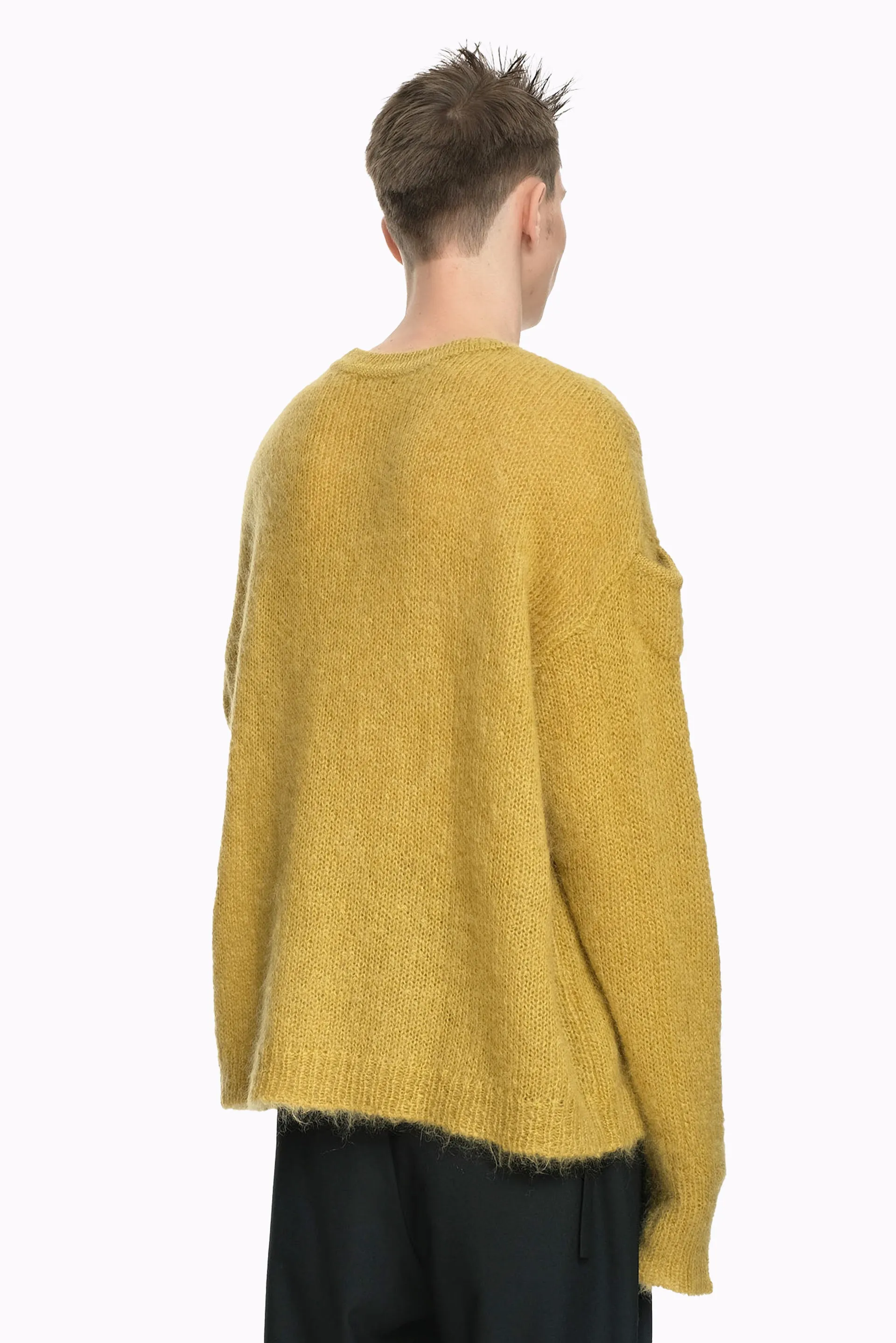 Dip Knitted Sweater Amber