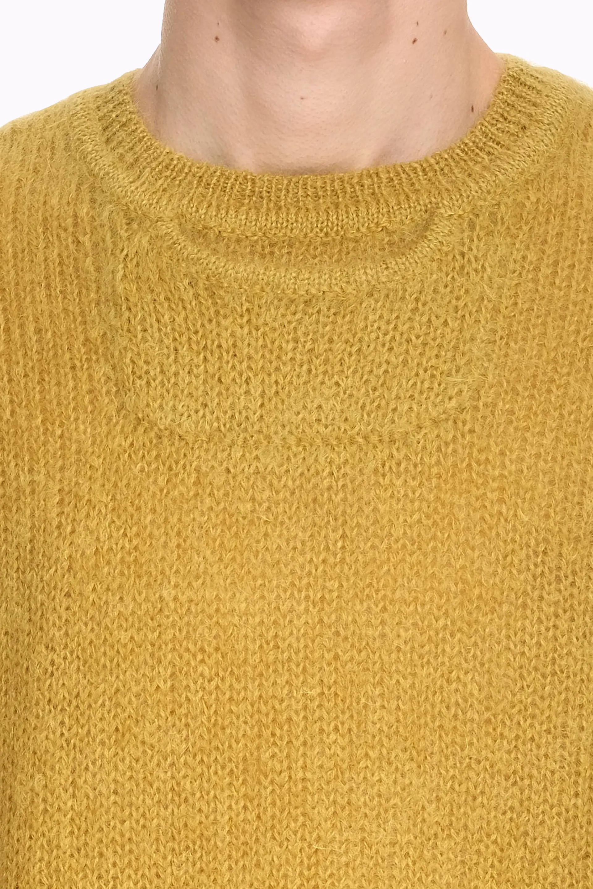 Dip Knitted Sweater Amber