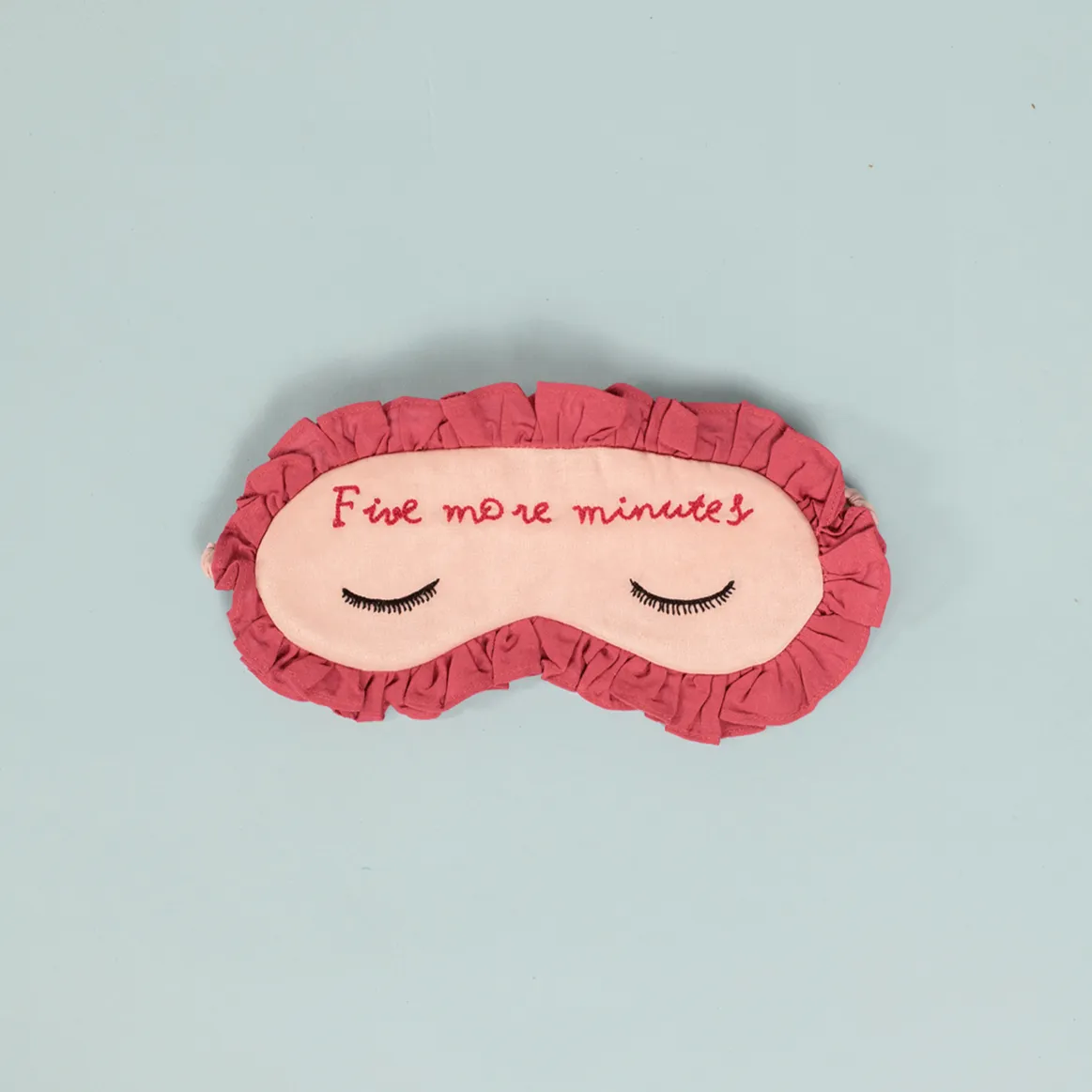 Dreamyland- Satin Embroidered Eye Mask