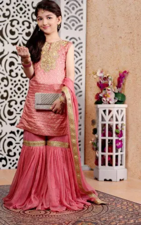 Embroidered Ethnic Gharara Suit | GFC16 | G404