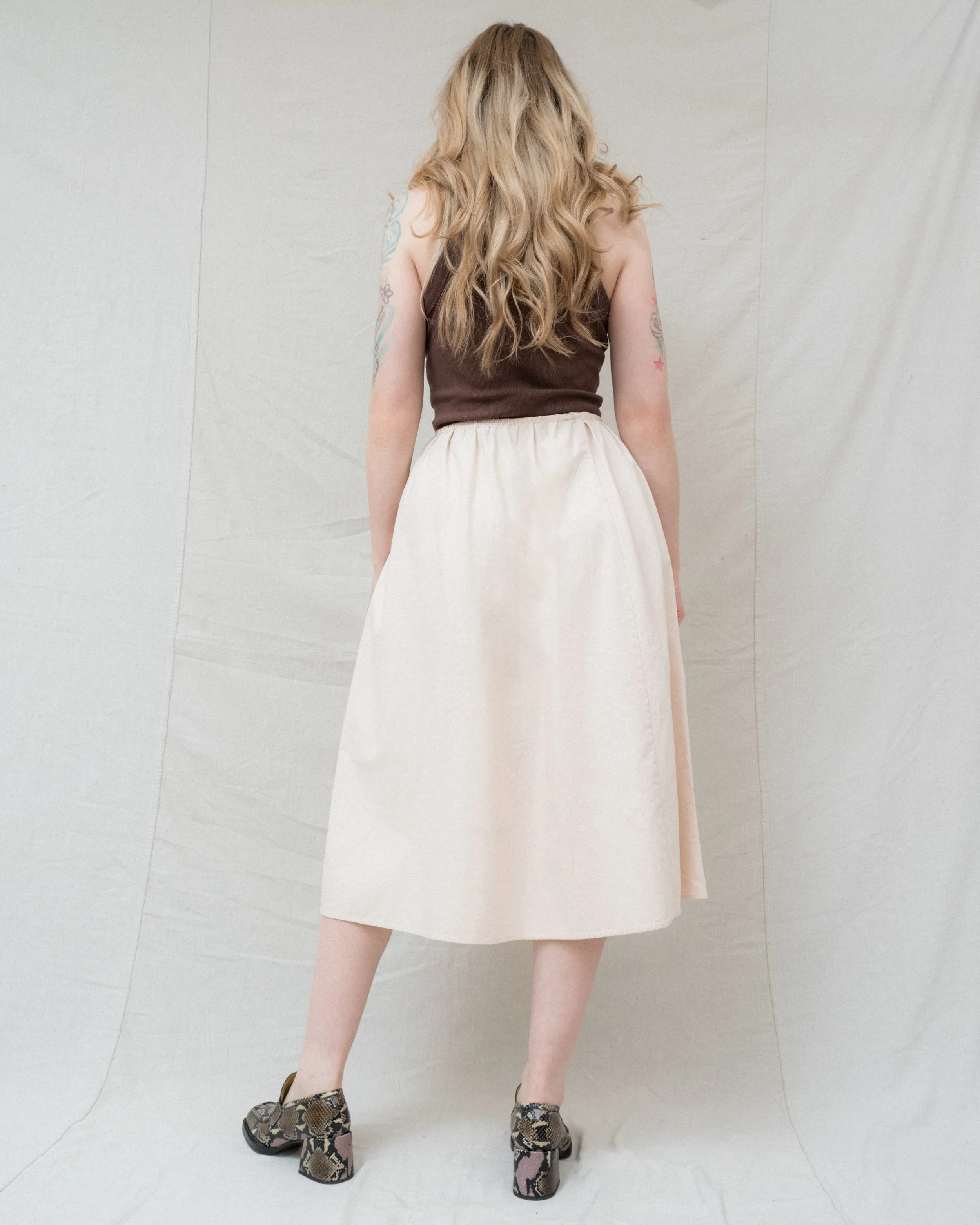 Emma Skirt in Sand