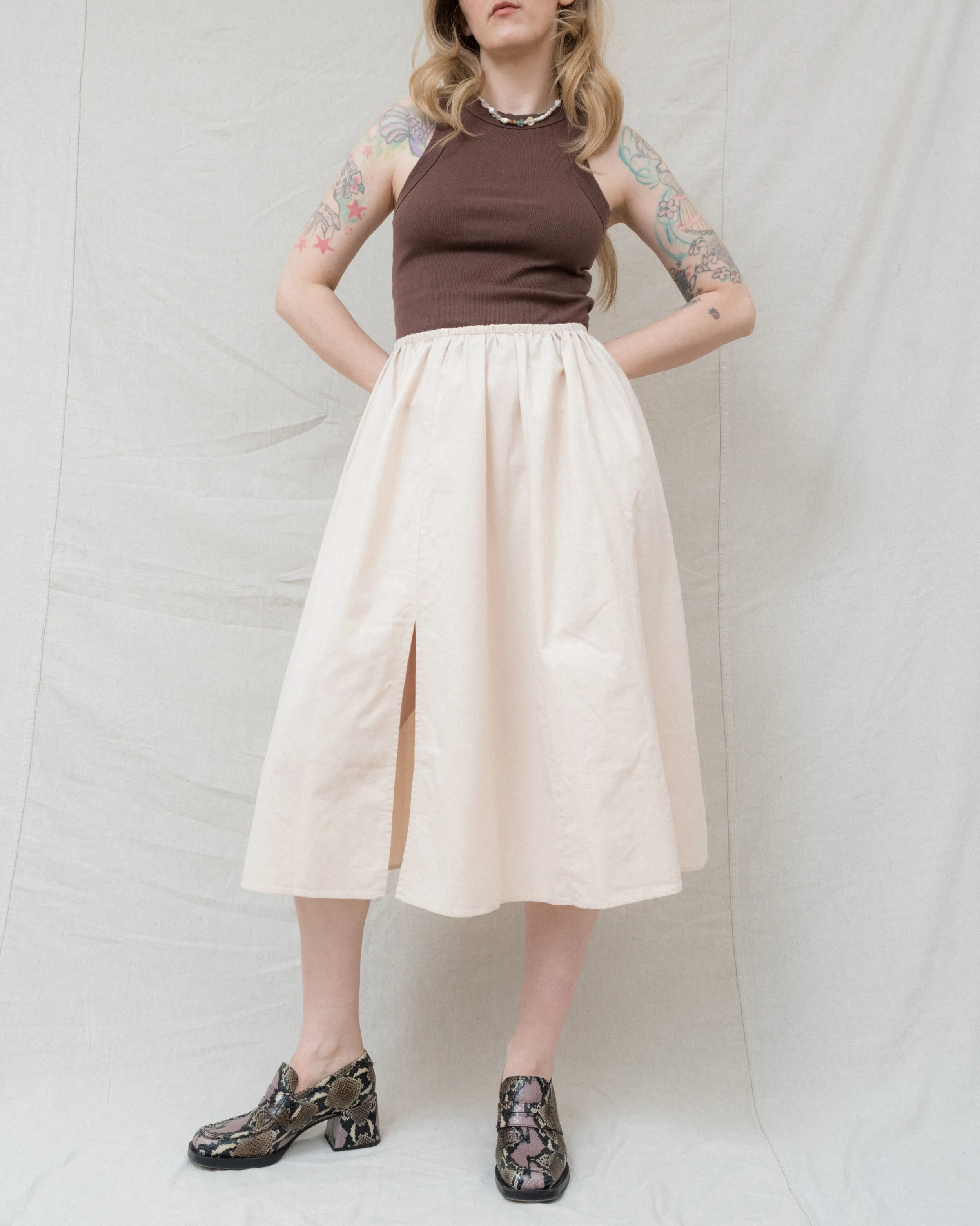 Emma Skirt in Sand