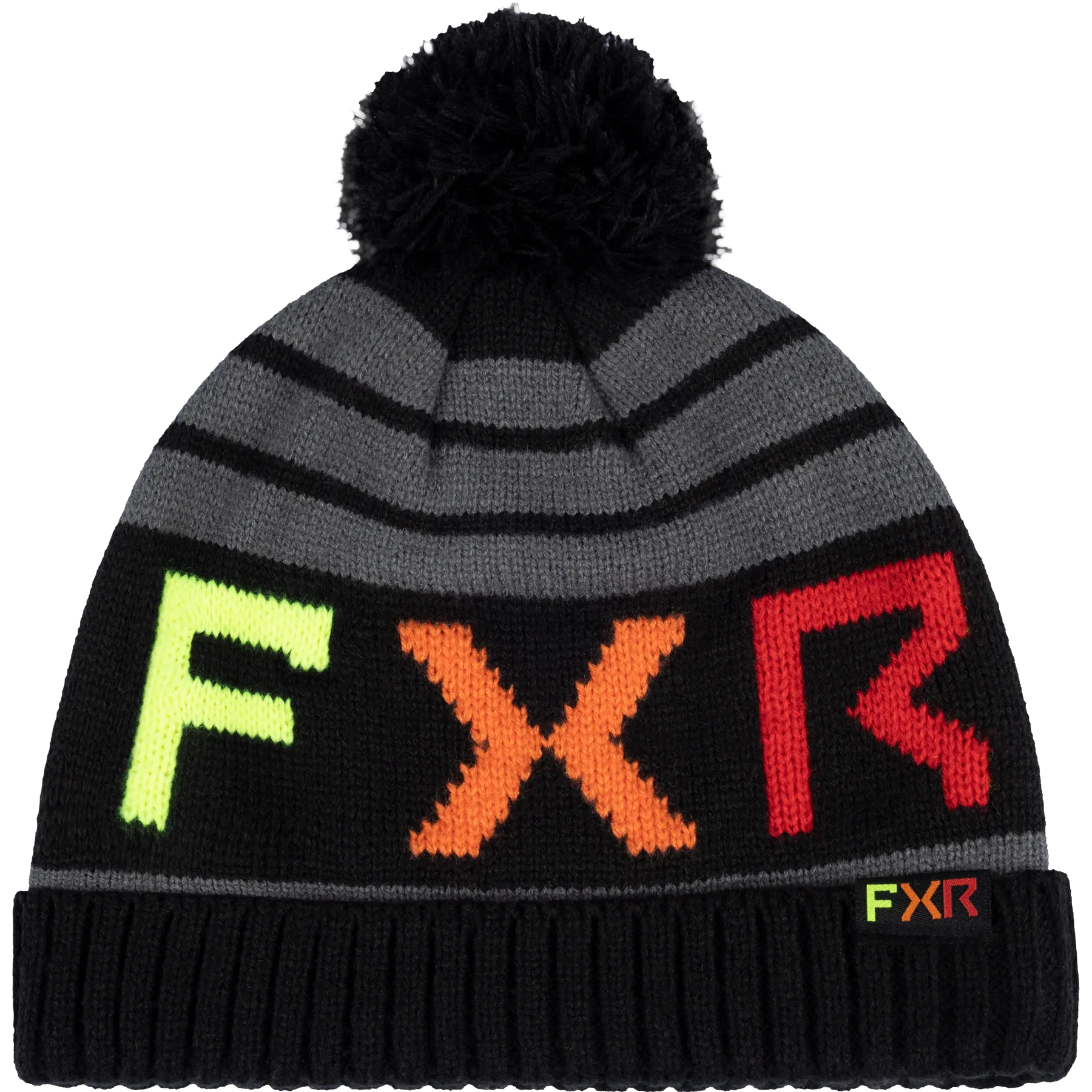 FXR Youth Helium Beanie Black/Inferno