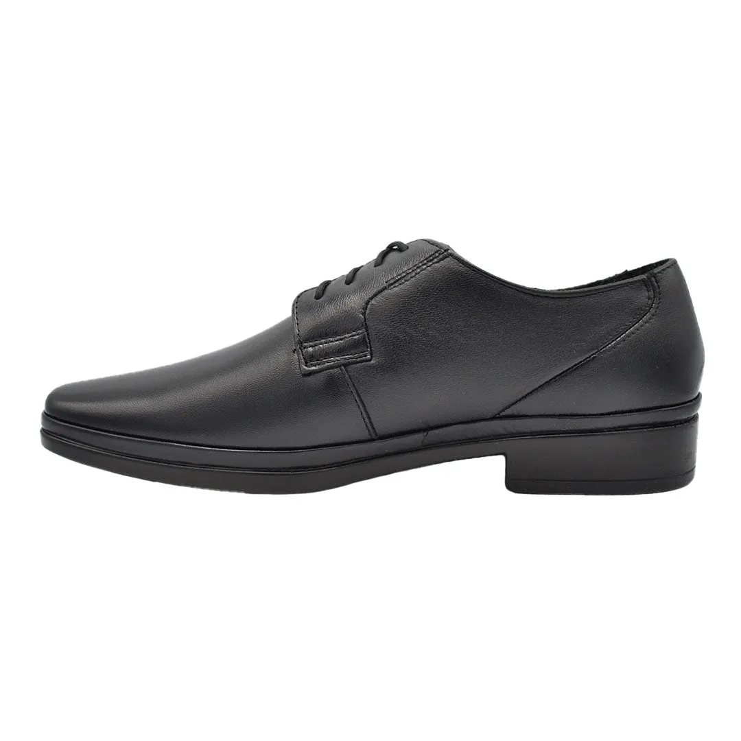 Gavel Angel Lambskin Black Leather Shoes