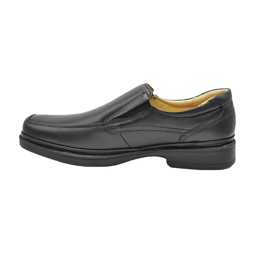 Gavel Mateo Lambskin Black Leather Shoes