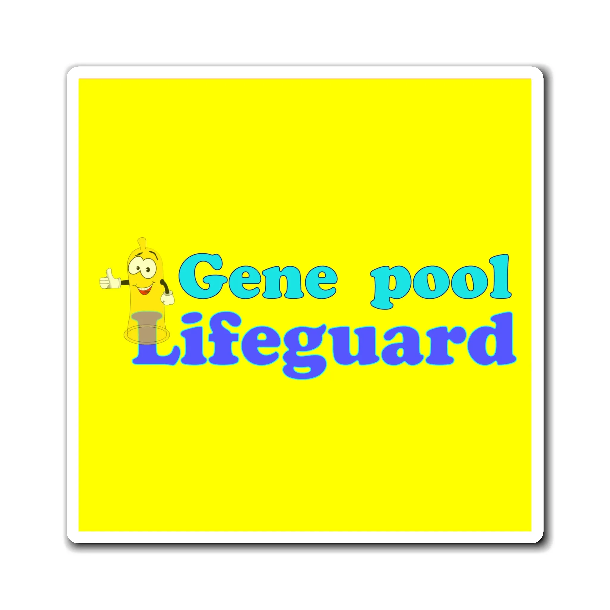 Gene Pool Lifeguard Magnet