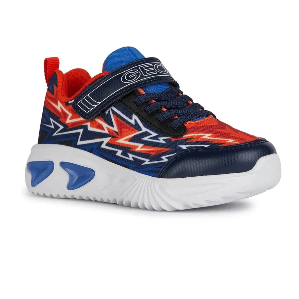 Geox Boy's Assister Navy/Orange (Sizes 28-34)