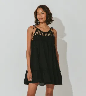 Gia Mini Dress | Black