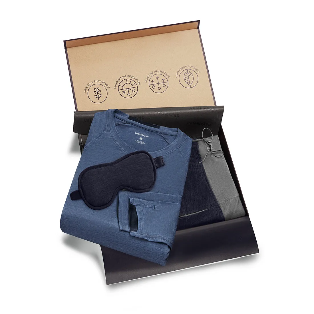 Gift set long pajamas — NATTWARM