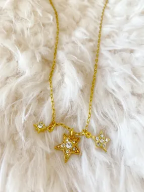 Gold Star Necklace