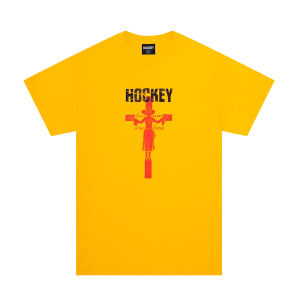 Hockey Sweet Heart Tee - Yellow